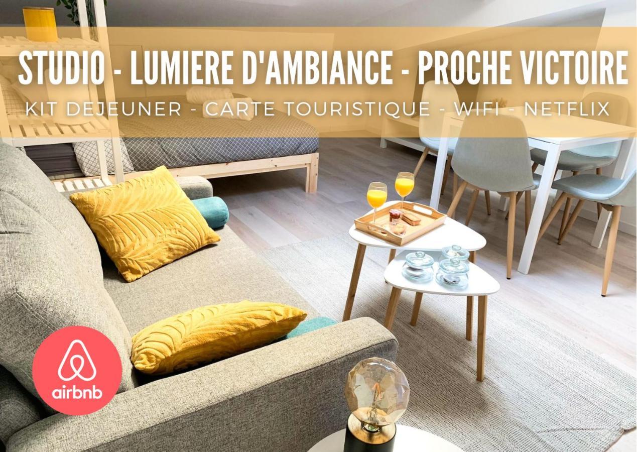 Апартаменты Studio Avec Lumiere D'Ambiance - Proche Victoire Бордо Экстерьер фото